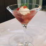 リストランテ ベリーニ - ヤマモモのコンポート