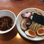 らーめん専門 うしおととり - イカROSSOつけ麺 味玉 ¥860