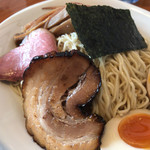 らーめん専門 うしおととり - イカROSSOつけ麺 味玉 ¥860