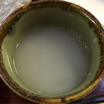 清見庵　おおくら - そば湯