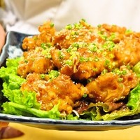 若鶏の唐揚げ 葱ソース