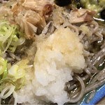 そば玄 藪椿 - おすなそばの おろしそばアップ