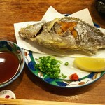 久鶴 - イサキのから揚げ