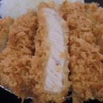 とんから亭 - ロースカツ定食755円