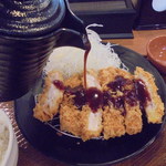 とんから亭 - ロースカツ定食755円