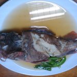 文福 - がしらの煮付け、かなりでかいですよ。