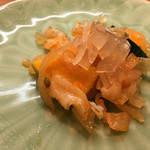 中国菜 火ノ鳥 - フカヒレと鈴なりかぼちゃの冷製