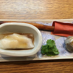 中国菜 火ノ鳥 - コーンの蒸し餃子と海鮮春巻、肉の焼き焼売