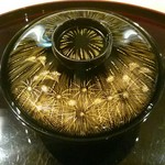 梶川 - 椀物の器が綺麗　花火