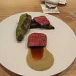 ラ・トラース - まほろば赤牛のステーキ