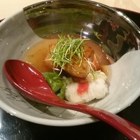 梶川 - 鱧とフォアグラの餡かけ