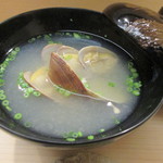 日本橋蛎殻町 すぎた - お椀（浅利）