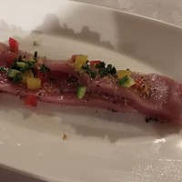 麤皮 - マグロのカルパッチョ