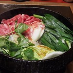 金谷 - すき焼き　2鍋目