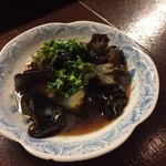 木耳とクラゲ