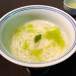 茶禅華 - 白髪素麺