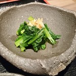 料理屋 壱 - 小松菜のおひたし