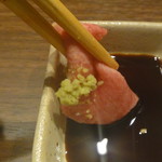 焼肉虎龍 浪漫亭ROMANTEI - 牛タン刺し