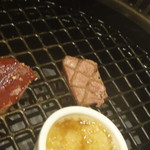 焼肉虎龍 浪漫亭ROMANTEI - レバー焼き