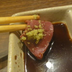 焼肉虎龍 浪漫亭ROMANTEI - 心臓刺し