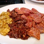 大味園 - 上ロース、ハラミ、テッチャン