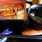 うなぎの緒里 - 特うな重定食(2400円)