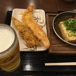 丸亀製麺 - 飲み放題1,200円のセット