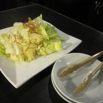 ときわ亭 - キャベツ塩サラダ