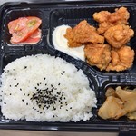 味楽 - 鶏肉の唐揚げ弁当（500円）