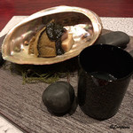 日本料理 TOBIUME - 滋味 煮あわびとどんこ椎茸の海苔佃煮