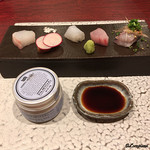 日本料理 TOBIUME - 熟成 平鱸､真子､水烏賊､赤鯵､真鯵