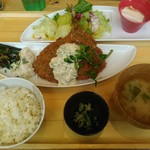 おぼんdeごはん - アジフライ定食