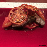 日本料理 TOBIUME - 大地 博多和牛のイチボと完熟トマト
