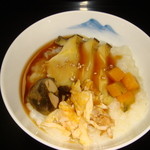 花月 - アワビご飯。これだけを食べに行きたい