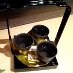 名古屋コーチン 鳥しげ - 吟醸酒3種セット