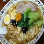 なにや - かきたまご麺2017年2月