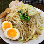 麺屋 輝 - 淡麗つけ麺　味玉トッピング