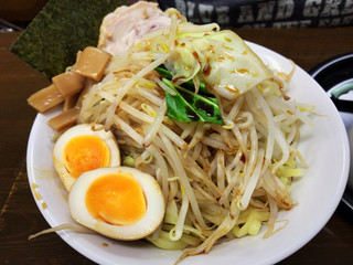 麺屋 輝 - 淡麗つけ麺　味玉トッピング