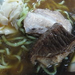 なにや - ワンタン・チャーシュー・角煮の比較：2017年5月