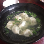 中国四川料理 天府仙臺 - 2017年7月。水餃子400円。