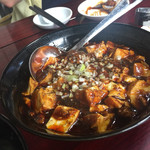 中国四川料理 天府仙臺 - 2017年7月。麻婆豆腐（小皿）700円。
