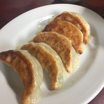 中国四川料理 天府仙臺 - 2017年7月。焼餃子400円。