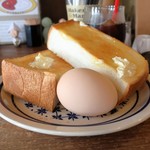灯 - トースト朝ごはん