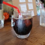 灯 - セットのアイス珈琲