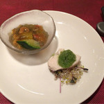 ジョーズ シャンハイ ニューヨーク - 前菜をいただきます