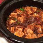ジョーズ シャンハイ ニューヨーク - 麻婆豆腐のアップ