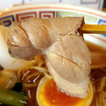 ほっこり中華そば もつけ - 味玉中華そば（叉焼）