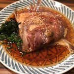 城喜元 - 真鯛カブト煮500円