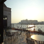 ブルー パドル - テラスからの風景