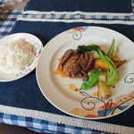 西洋料理 BIZENYA - リブロースステーキ 2017年7月